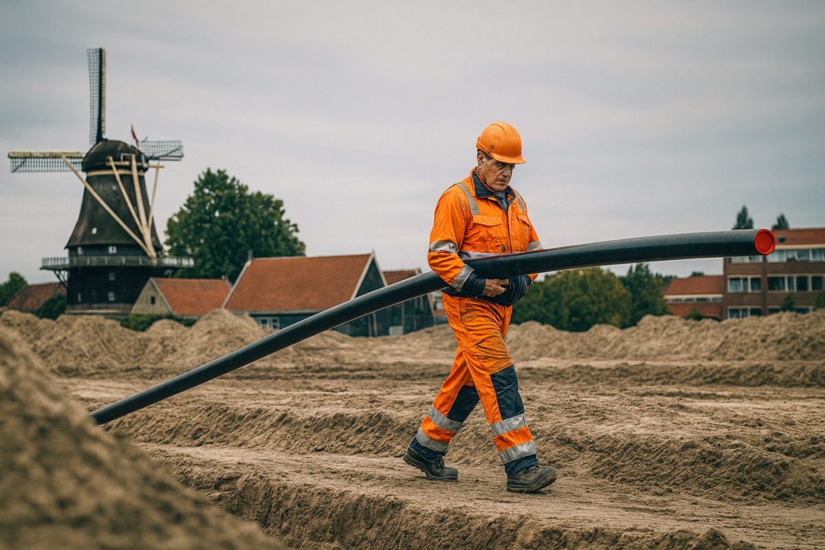 werk in de buitenlucht