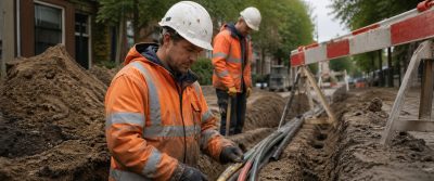 ondergrondse infrastructuur werk